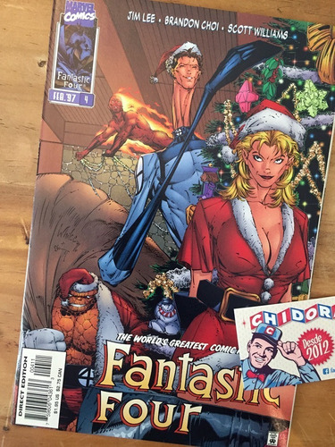 Comic - Fantastic Four #4 Jim Lee