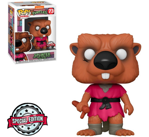 Funko Pop Retro Toys Special Tartaruga Ninja Mestre Splinter