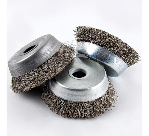 4 Cepillo De Rueda De Alambre Para Amoladora Angular De