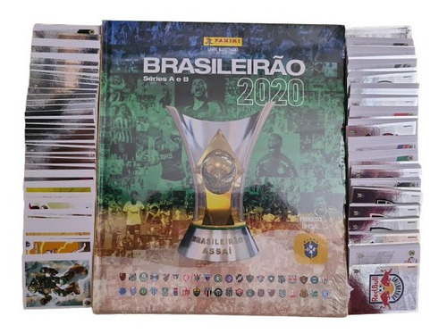 Campeonato Brasileiro 2020 Álbum Figurinhas Completo S/colar