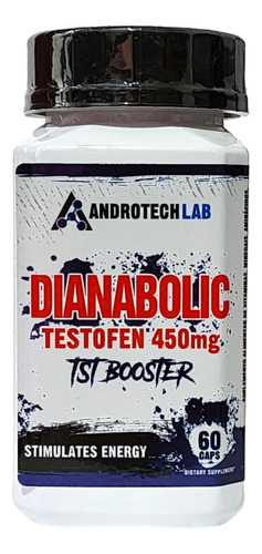 Testofen 450mg Dianabolic Androtech Lab 60 Cápsulas