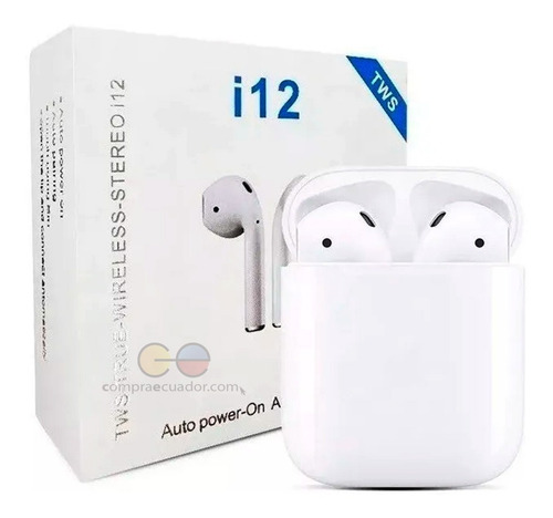 Audifonos Inalambrico I12 Tws Bluetooth Tactil True Wireless