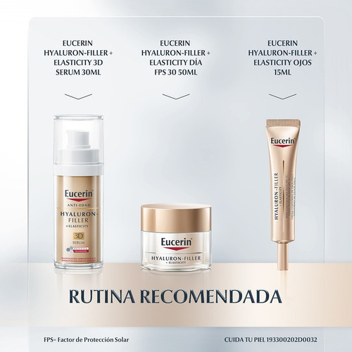 Imagen 9 de 9 de Eucerin Hyalluron Filler Crema De Día Fps 50ml