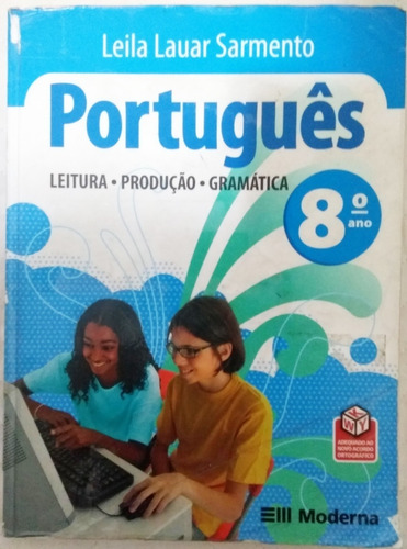 Livro Português Leitura Produção Gramática 8º Ano