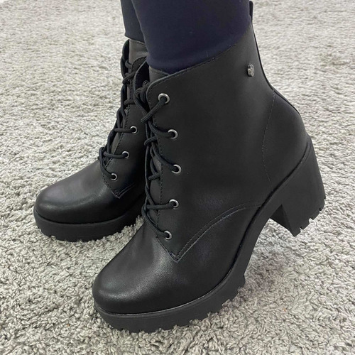 Imagem 2 de 5 de Bota Coturno Ramarim Salto Original 22-56101 Ano 2022