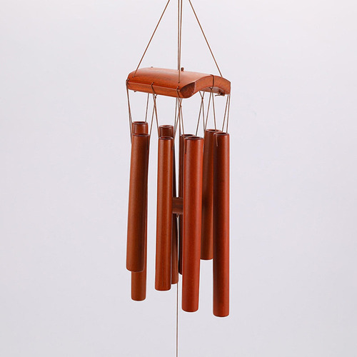 Campana De Viento De Madera, De Bambú Colgante, De Viento