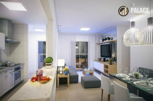 Apartamento Com 3 Dormitórios À Venda, 132 M² Por R$ 765.000,00 - Canto Do Forte - Praia Grande/sp - Ap2726