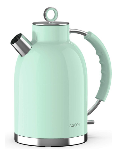 Ascot - Hervidor Elctrico, Hervidor De Agua De Acero Inoxida