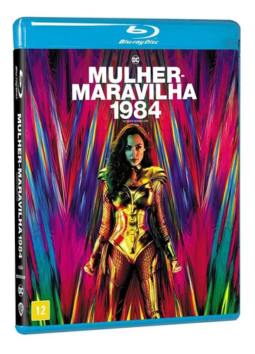 Blu-ray Mulher Maravilha 1984 - Gal Gadot 2 Original Lacrado