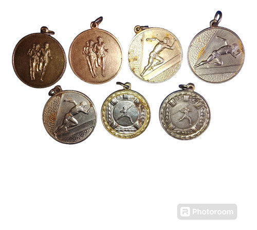 Medallas De Atletismo Usadas (Usado)