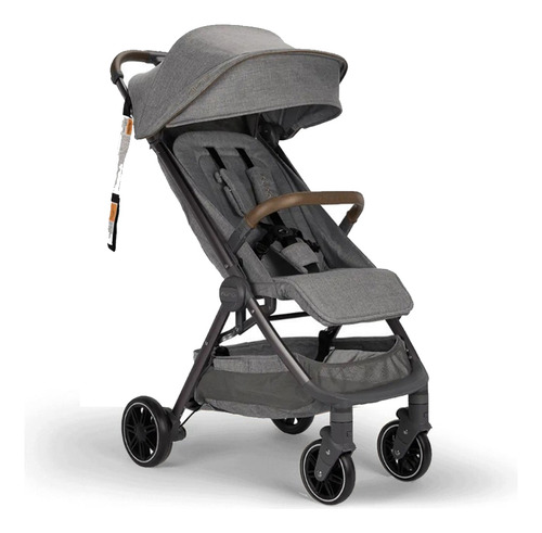Coche De Paseo Trvl Refined Nuna Color Gris