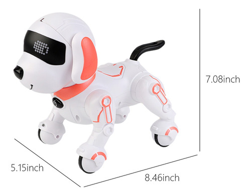 Programa Rc Robot De Juguete Para Perros Con Control Remoto