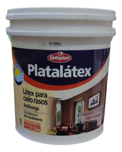 Puntura Cielo Raso Antihongo Platalatex 18l