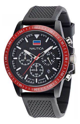 Reloj Para Hombre Nautica One Napnof3s8 Negro