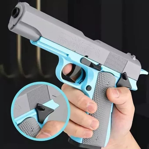 Pistola Colt 1911 Fidget Antistress Carrot 3d