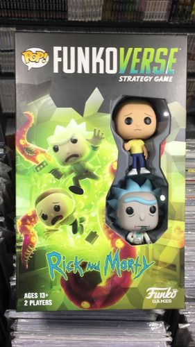 Juego De Mesa Pop Funkoverse - Rick And Morty #100