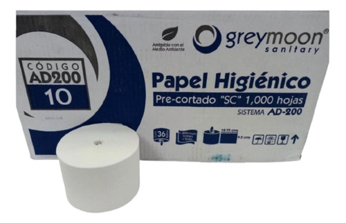 Greymoon Papel Higienco 36 Rollos Ad200-10