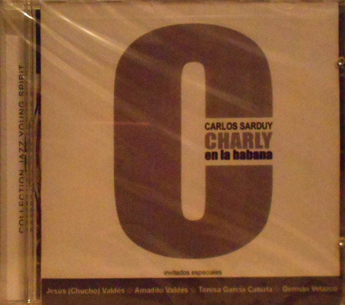 Cd Carlos Sarduy Charly En La Habana