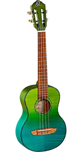 Ukelele Tenor Ortega Prism Series Rupr-iv Diseño Ivy Fade