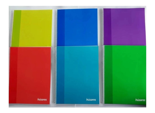 Cuaderno Con Espiral A5 Husares X80 Hojas Distribuidora Lv