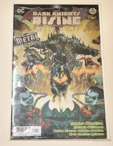 Batman Metal Dark Knights Rising The Wild Hunt Dc Foil