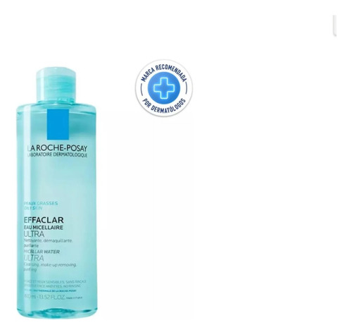 Agua Micelar Purificante Para Piel Grasa Effaclar 400ml