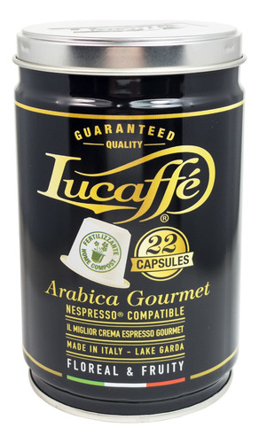 Capsulas Lucaffé Arabica Compatible Con Nespresso - 22 Un.