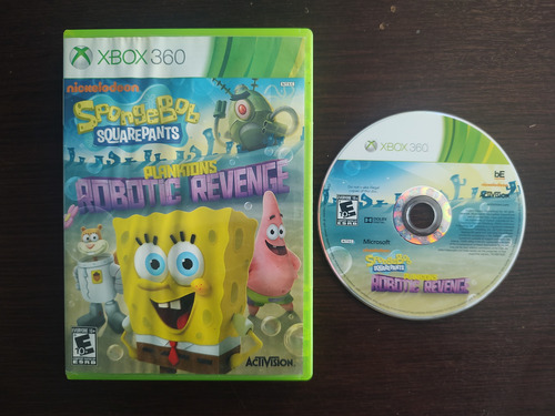 Spongebob Squarepants Planktons Robotic Revenge Xbox 360 (Usado)