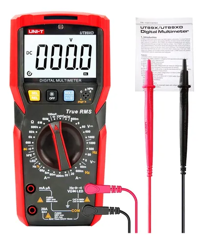 comprar Ut89x Ut89xd Multimetro Digital True Rms Probador Corriente