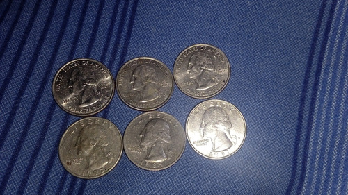 Monedas De Estados Unidos Aruba , México,colombia