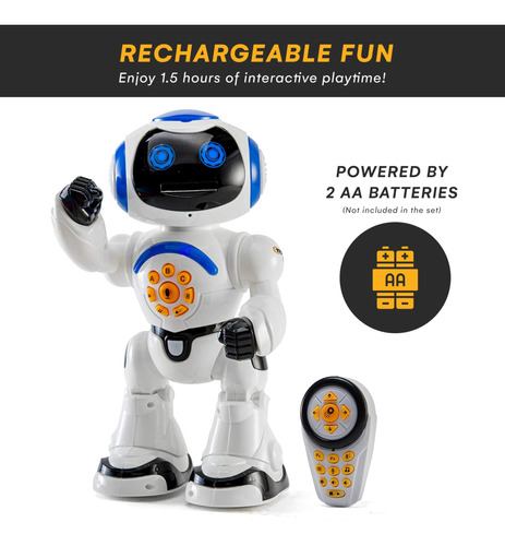 Robot Led Programable Rc Robot Interactivo De 12 Pulgadas De