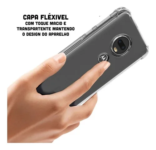 Funda Anticaída For Moto G5 6 7 8 9 Play Plus Power