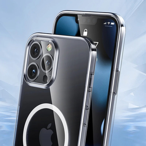 Imagen 7 de 7 de Benks Clear Case Magnético @ iPhone 13 Pro 6.1 Magsafe