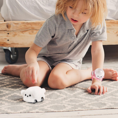 Coche De Control Remoto Con Reloj Para Niños Coche Con Reloj