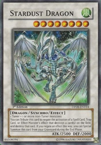 Yugioh Yugioh Stardust Dragon-dp08-en014 - Super Raro 1st Ed