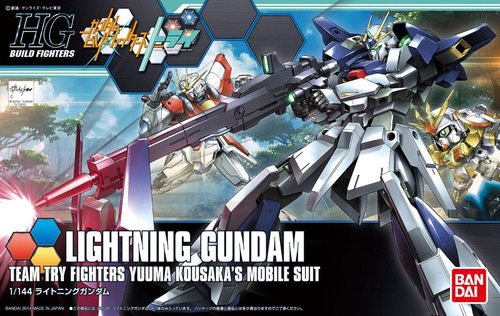 Bandai Hobby Hgbf Relámpago Gundam Gundam Build Fighters Pr
