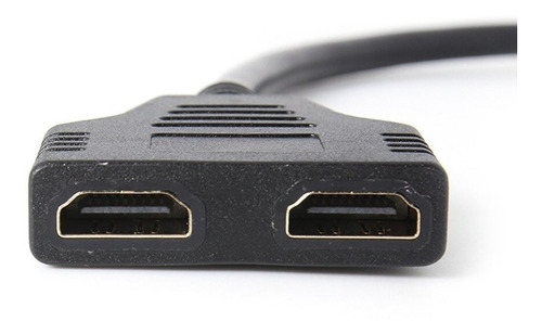 Split Splitter Multiplicador Hdmi 1 Macho A 2 Hembra Bola8
