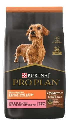 Alimento Para Perro Pro Plan Sensitive Skin Raza Pequeña 3kg