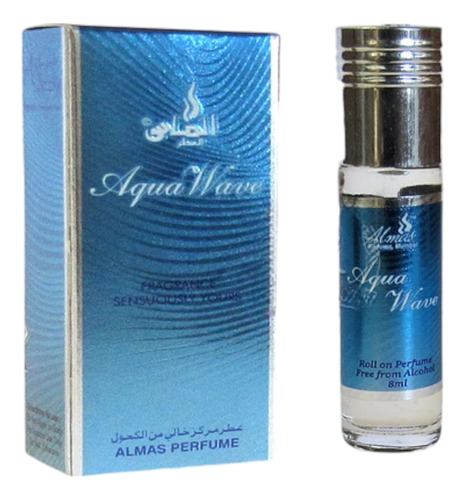 Perfume Sin Alcohol 8 Ml  Aqua Wave 