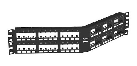 Panduit Panel De Parcheo Modular De 48 Puertos, Cppa48fmwbly