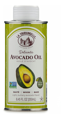 Aceite De Aguacate La Tourangelle 8.45 Fl Oz, Totalmente Nat