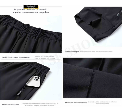 2 Pcs Short Cómodo Suelto Ejercicio Correr Gym Para Hombre