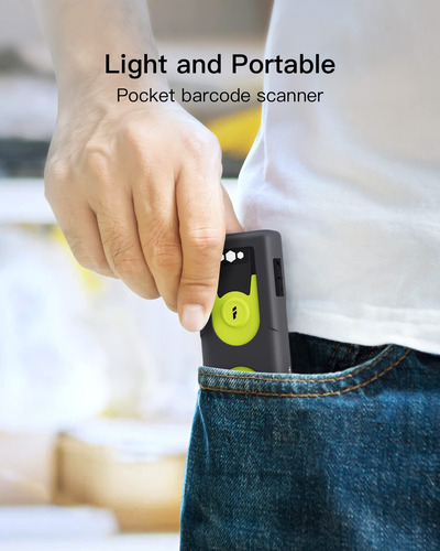 Escáner De Código De Barras Bluetooth 2d Inateck Bcst-42 Con