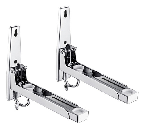 F 2) Soporte De Microondas De Acero Inoxidable - Acero Inoxi