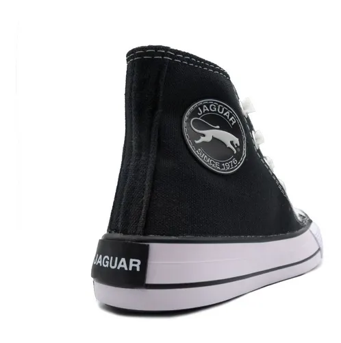 Zapatillas Urbanas Unisex Lona Botitas Jaguar Cordon 8575