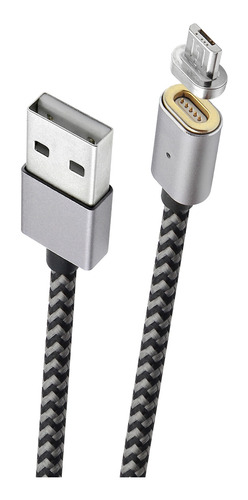 Cabo Micro Usb Com Conector Magnético 1,5m Geonav