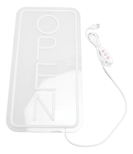 Letrero Led Abierto De Neón Atenuado Para Business Up, Alime