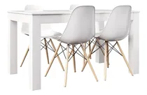 Comprar Combo Eco Mesa Comedor Extensible 160 A 200 + 8 Sillas Eames