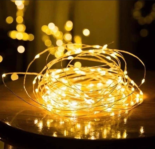 Luces De Hada Pack 6 Micro Led Color 2 Mts Eventos Guirnalda