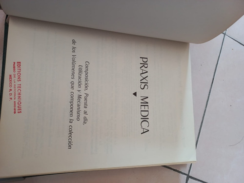 Praxis Médica 6 Tomos - Pm (Usado)